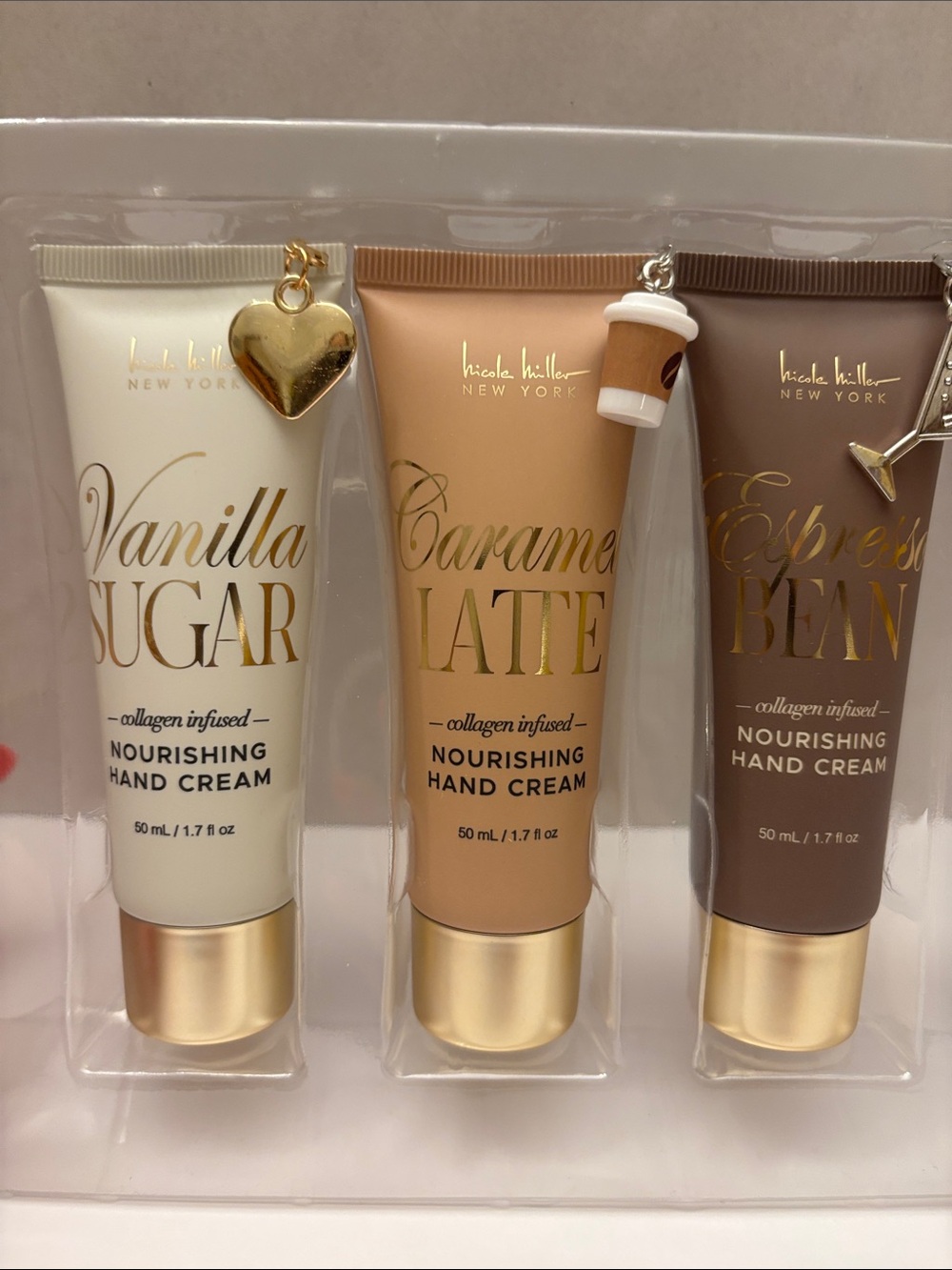 Nicole Miller Hand Cream w/Charm Your Choice